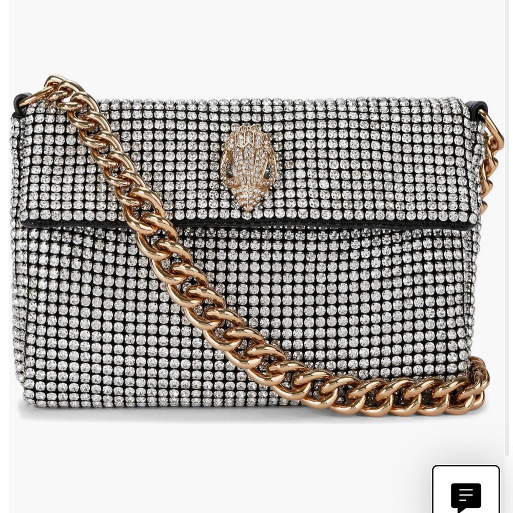 Kurt Geiger small London party bag rhinestone